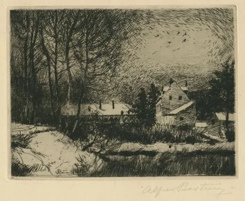 Kunstwerken kopen van de Belgische kunstenaar Alfred Bastien.